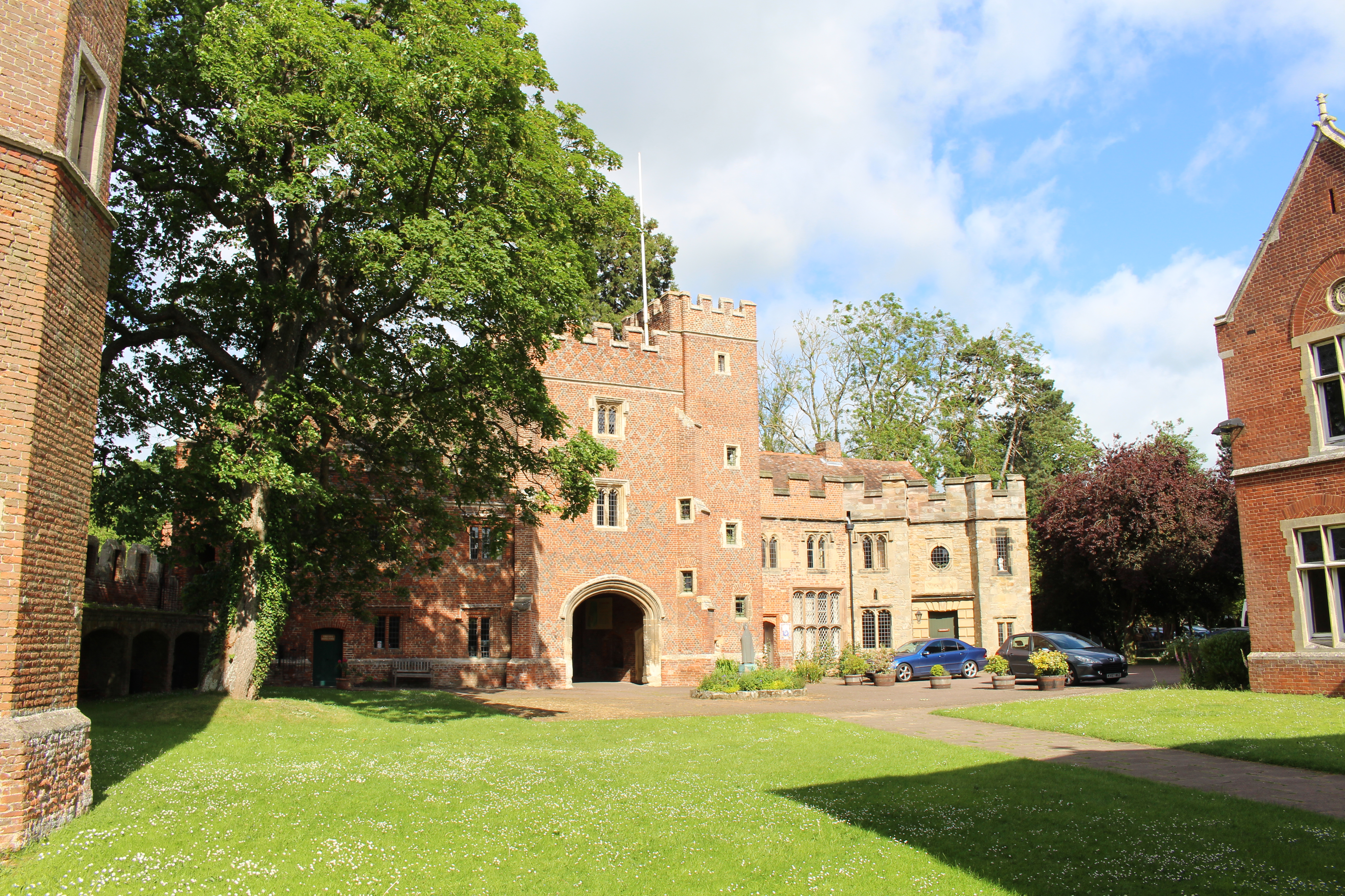 The Gatehouse from the inner courtyard of Buckden Palace