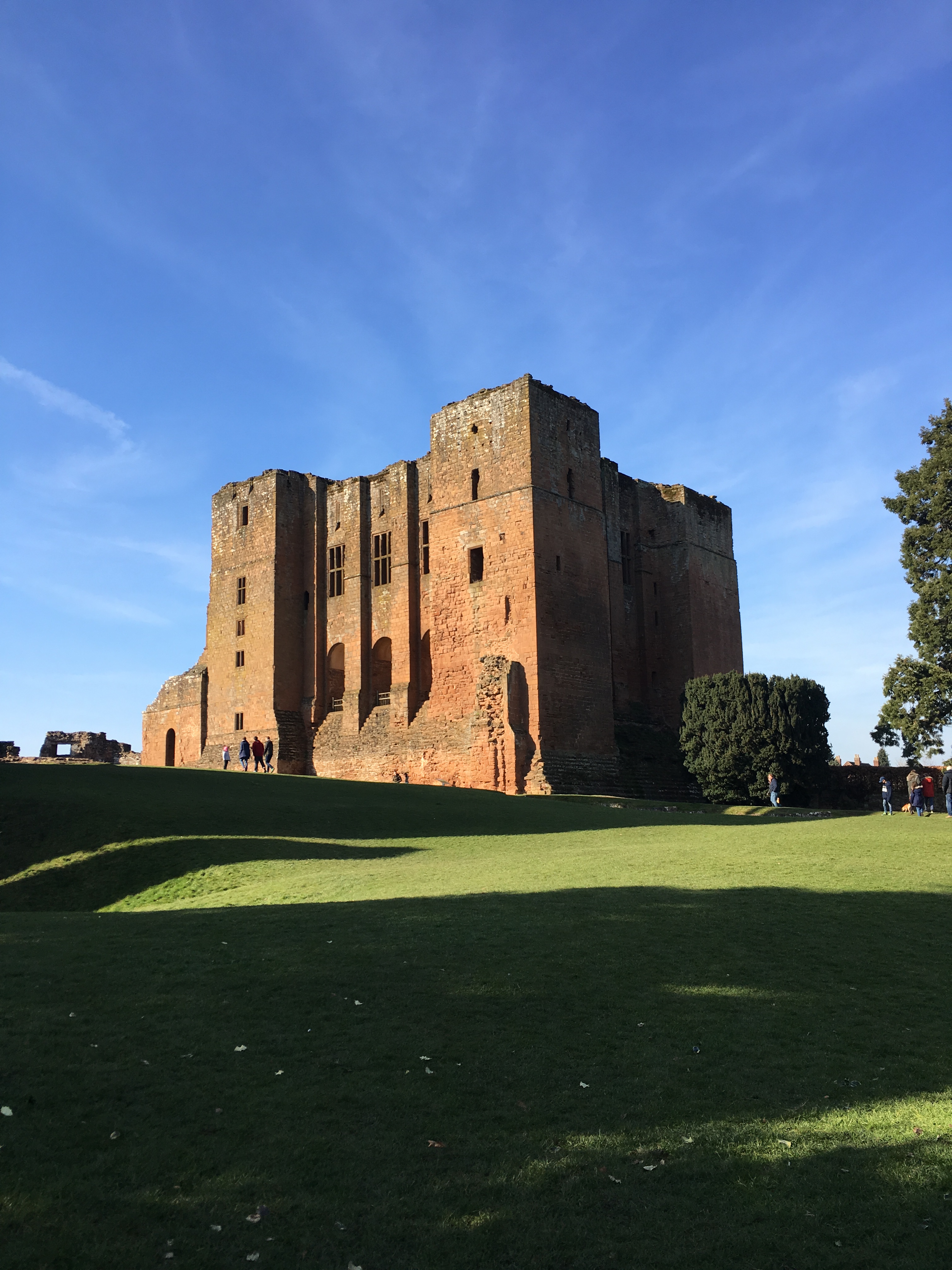 The Norman Keep at Kenilworth Castle