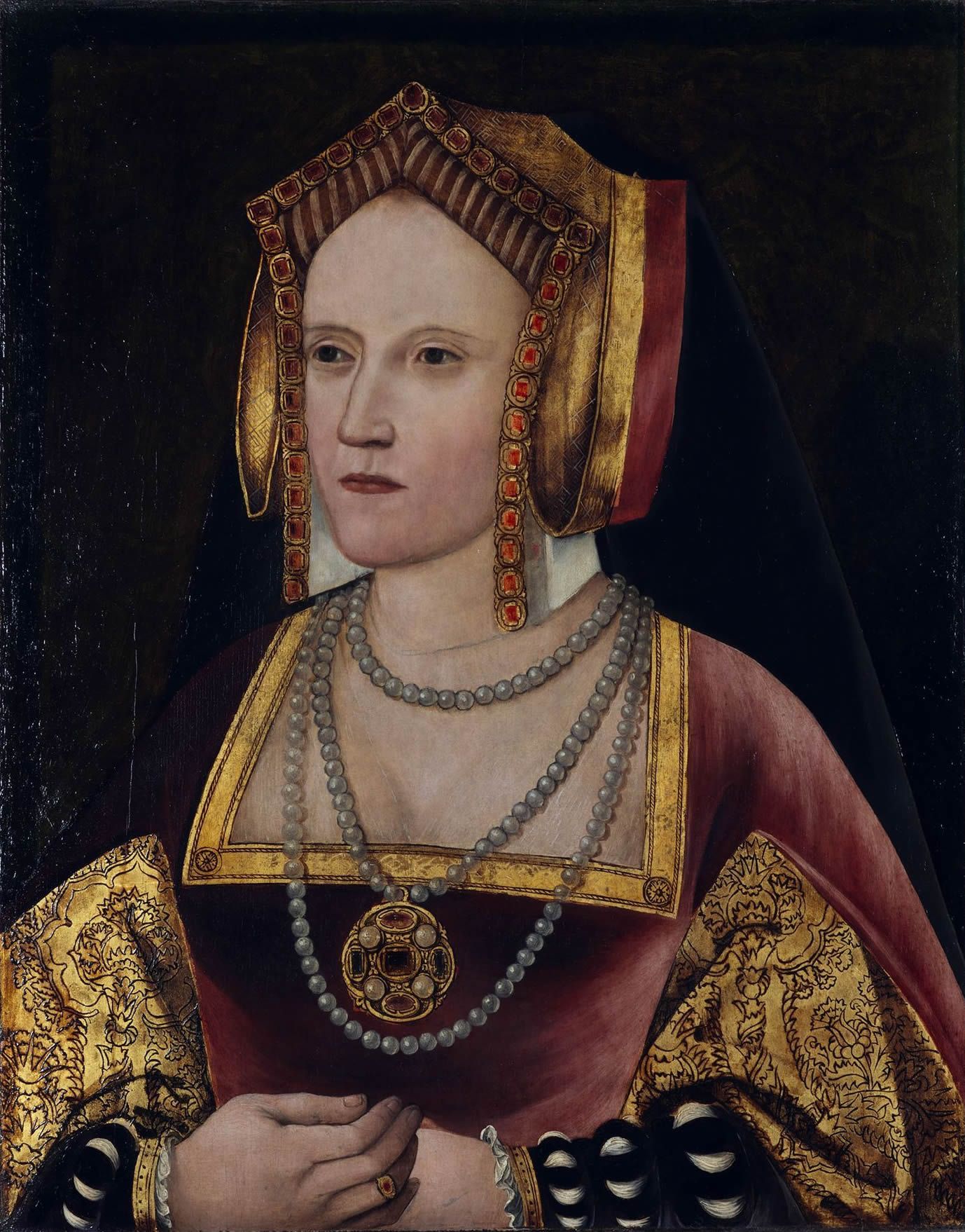 Katherine of Aragon in later life: held in exile at Buckden Palace