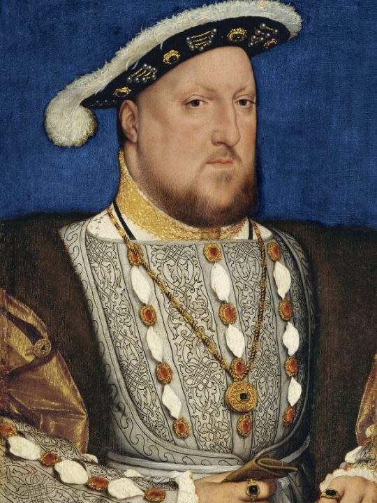 Portrait of King Henry VIII, buried at Windsor Castle