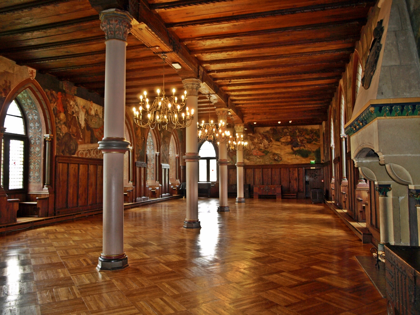 The Rittersaal, Schloss Burg