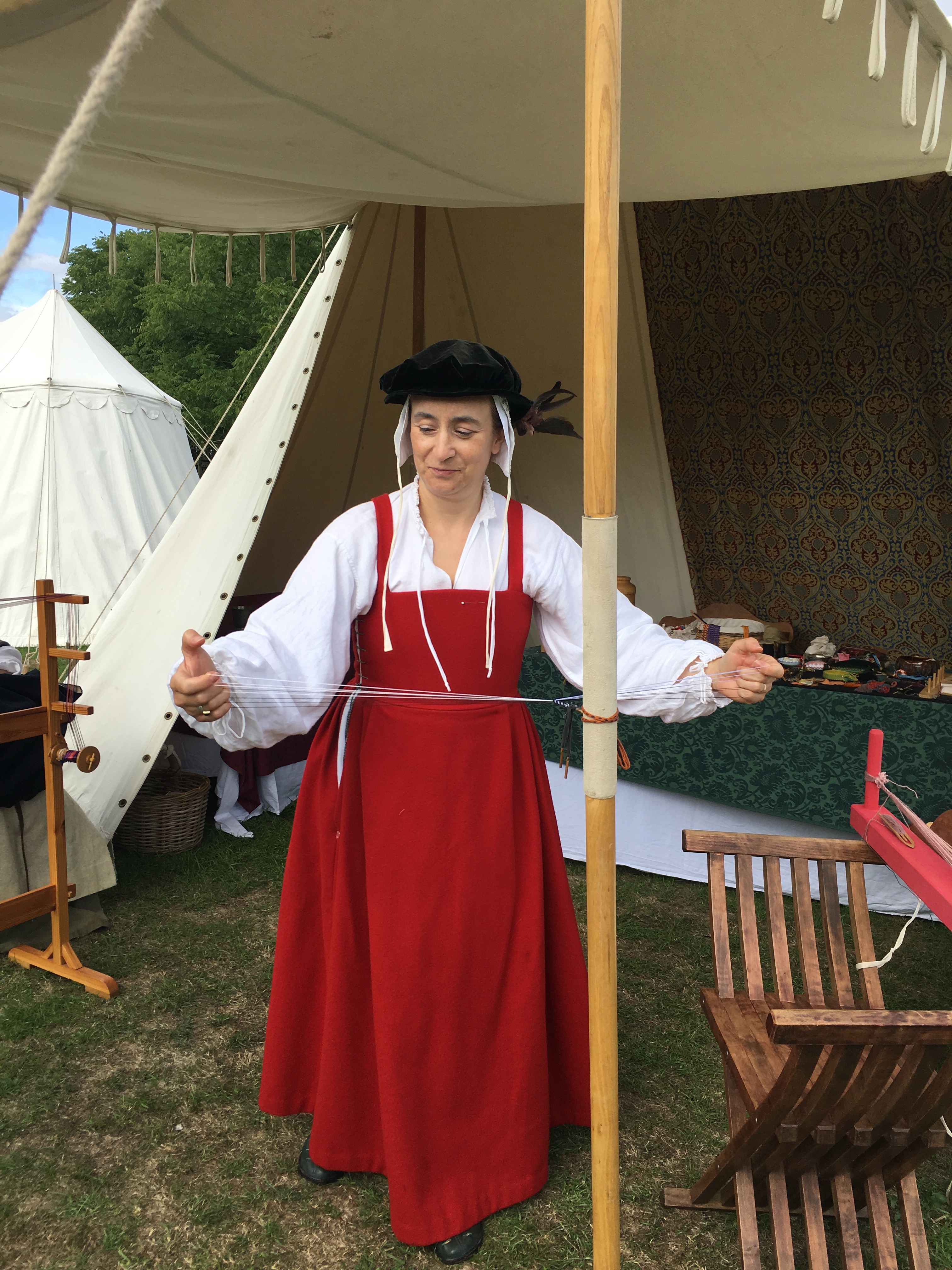 Silk Merchant at Tudor Kentwell