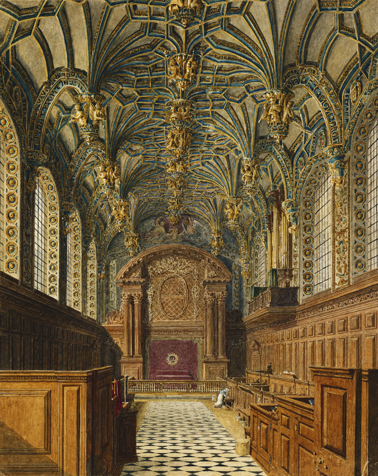 An example of a Tudor Chapel Royal (Hampton Court)