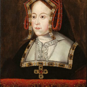 A portrait of Katherine of Aragon