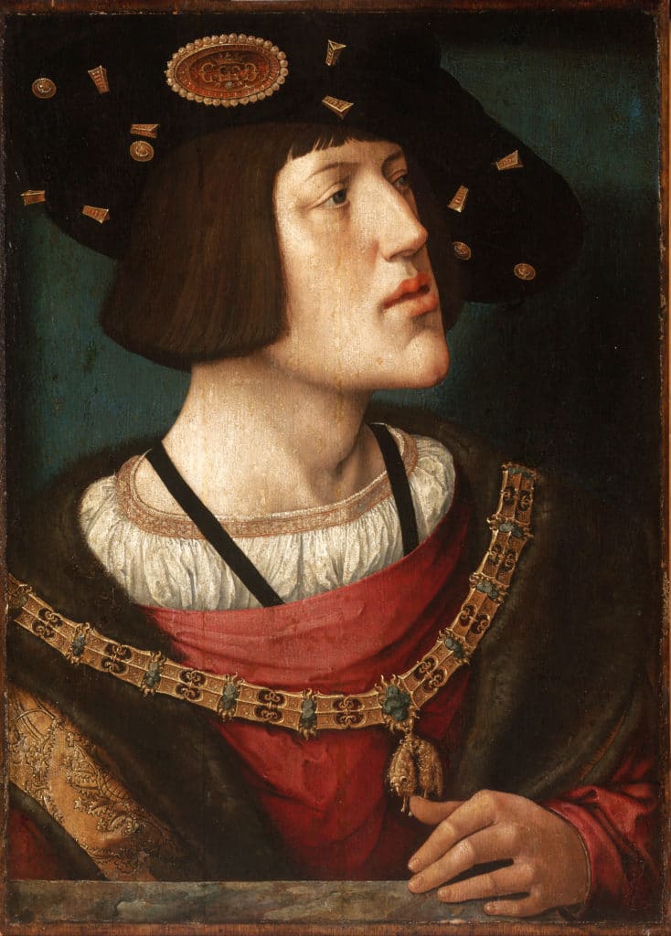 Portrait of a young Charles V