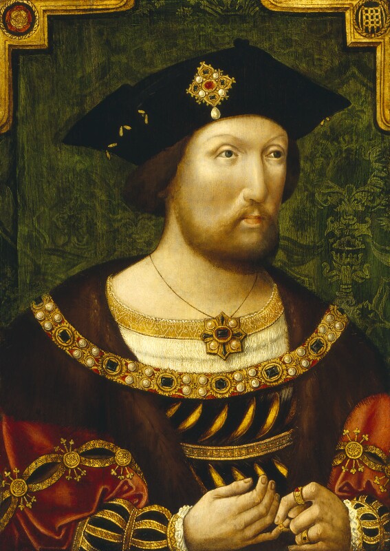 A portrait of a young Henry VIII