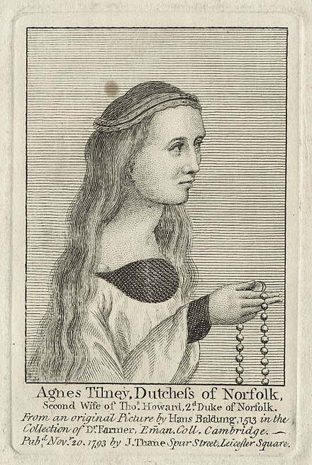 Agnes Tilney, Duchess of Norfolk