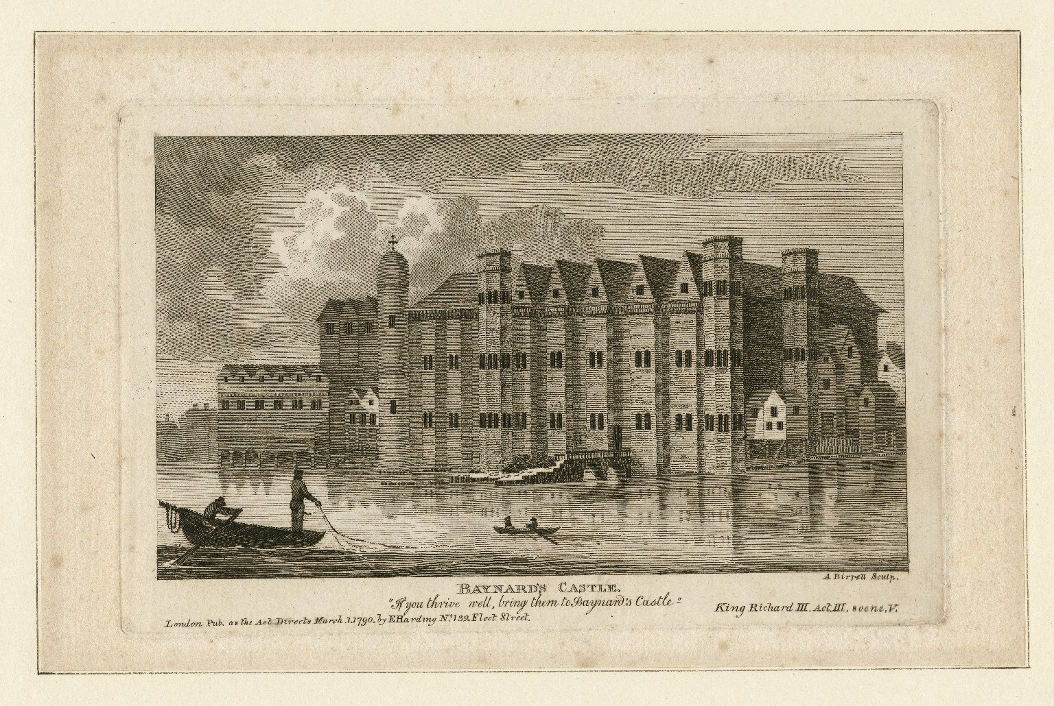 Baynard's Castle was close to The Bishop of London's Palace
