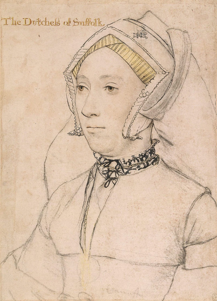 Drawing of the Duchess of Suffolk