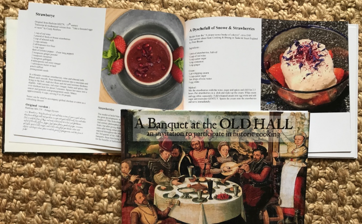 Recipes in A Banquet at the Old Hall by Brigitte Webster