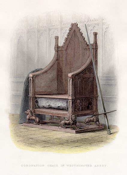 The coronation chair