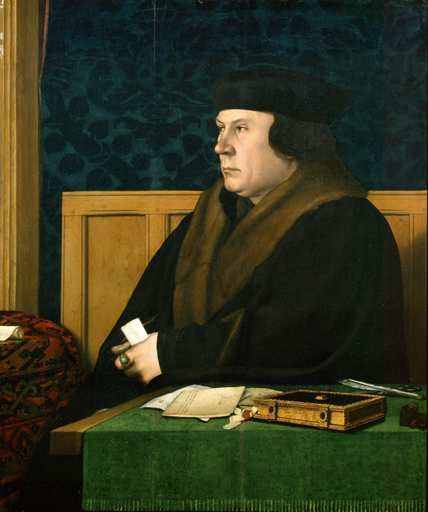 An oil painting of Thomas Cromwell