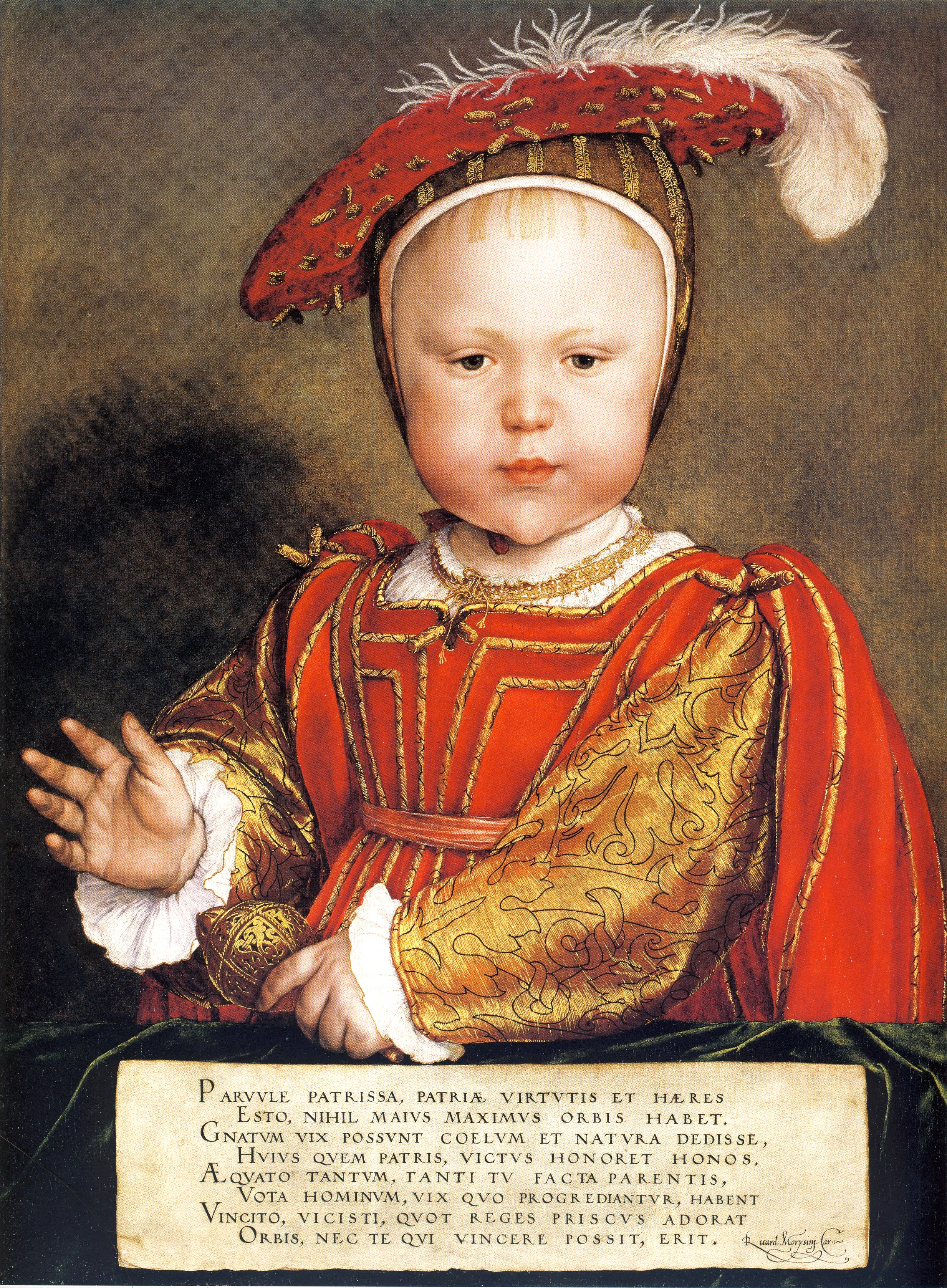 Prince Edward, son of Henry VIII