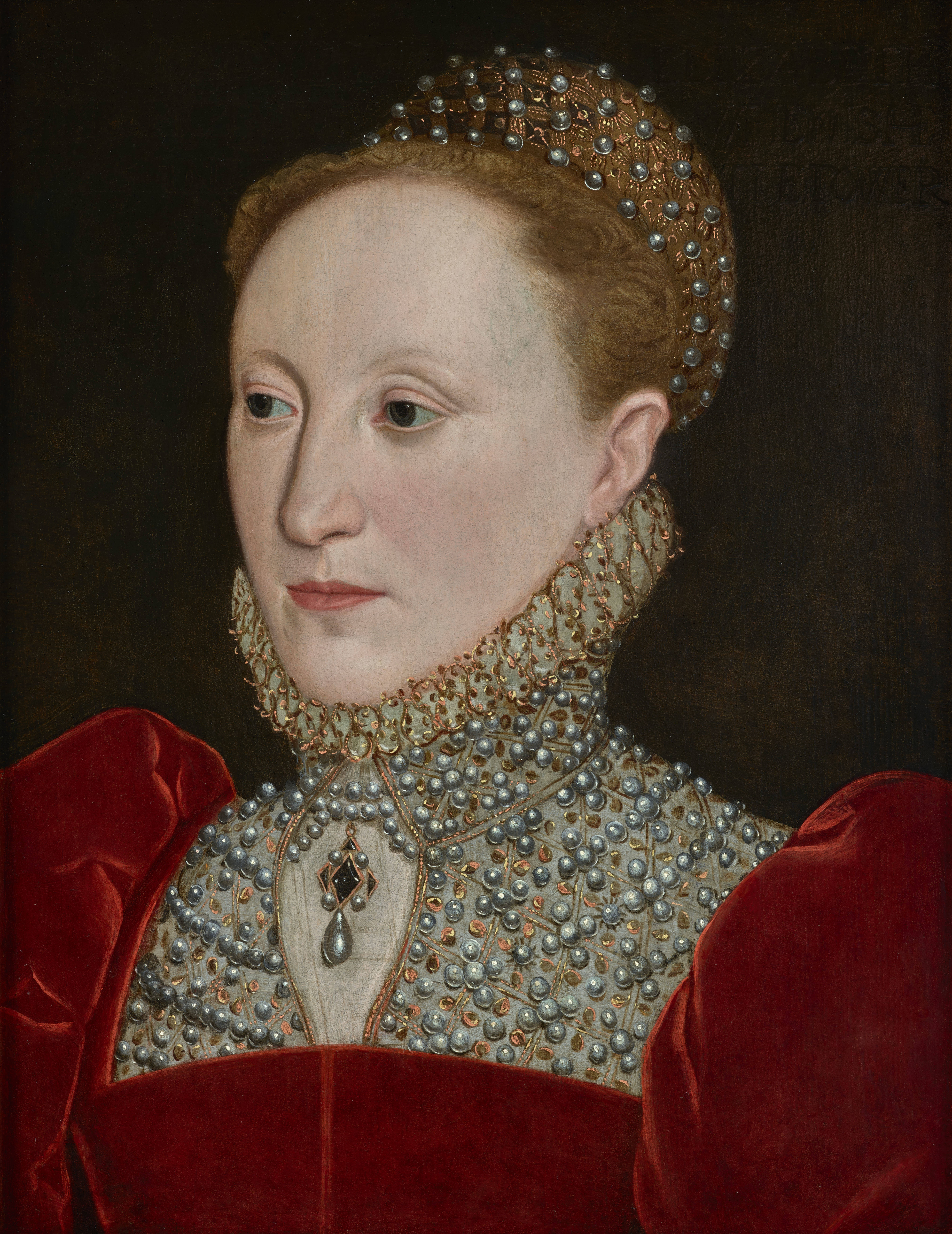 The Human Face of Elizabeth I of England, portrait from the 1560s
