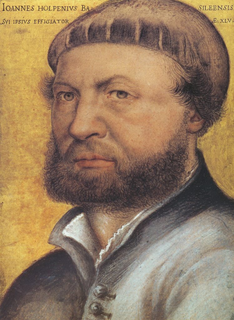 A portrait of a sixteenth century man with a beard