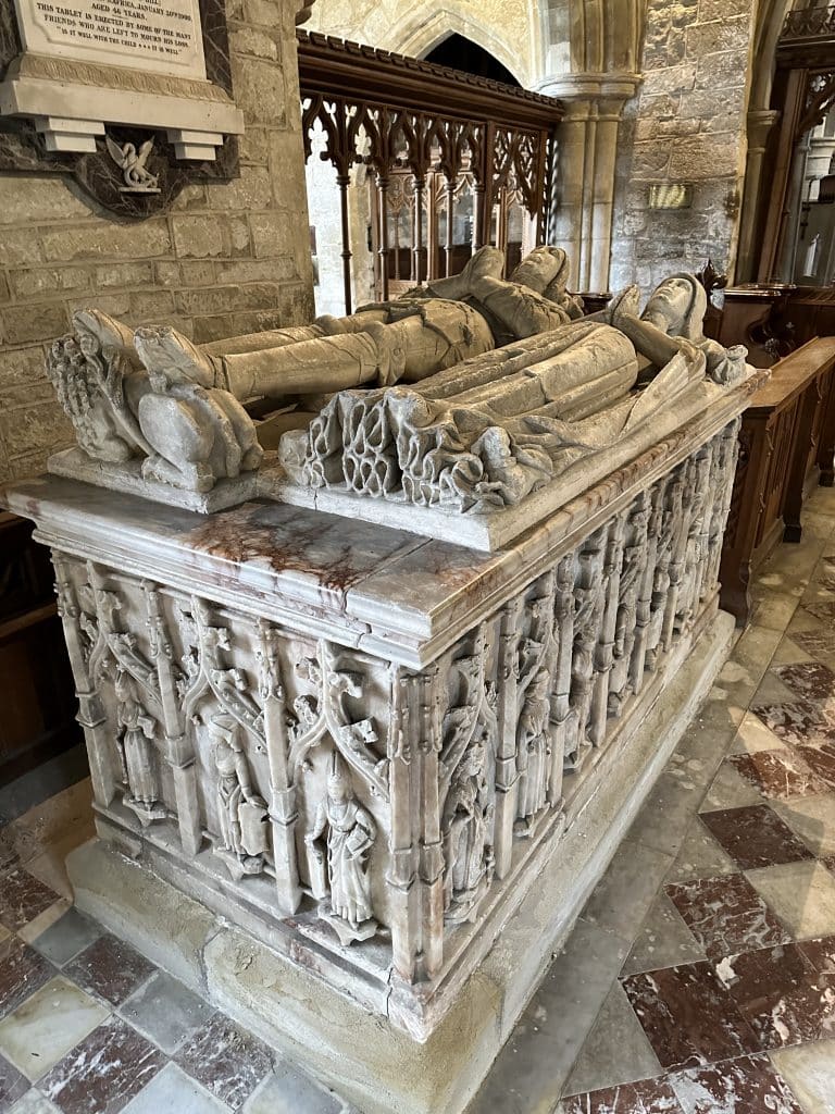 Tomb of Sir Humphrey Blount and Elizabeth Winnington