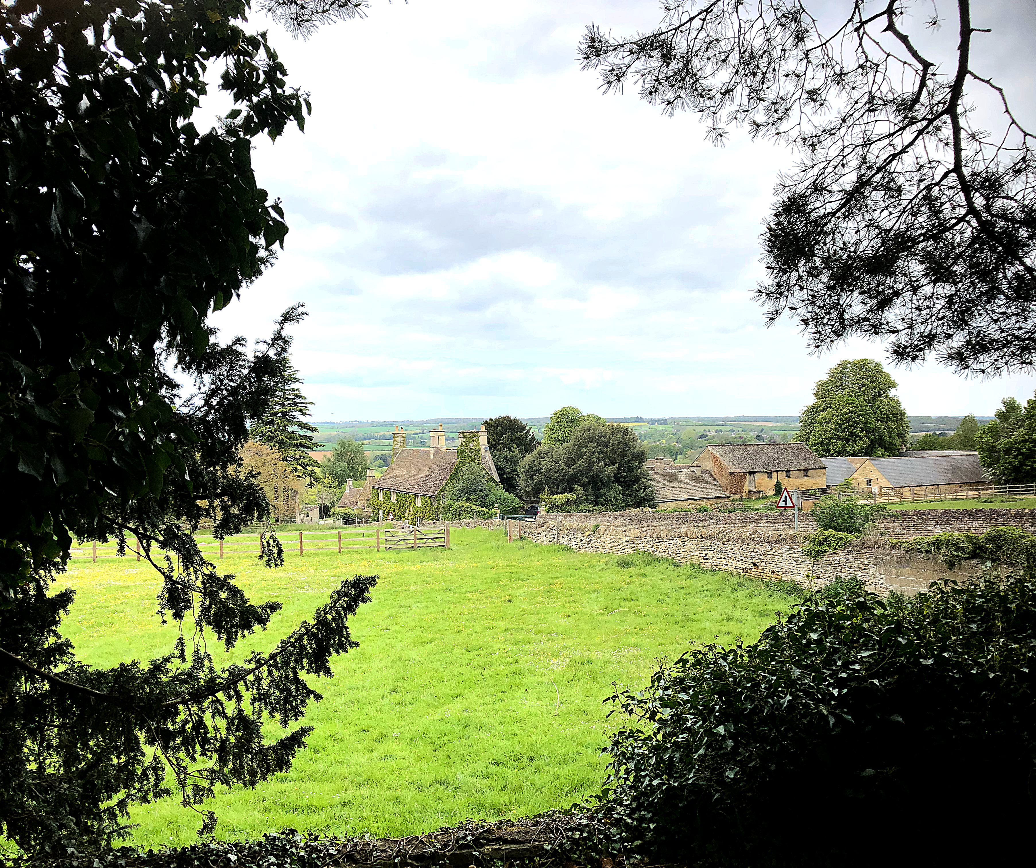 View over the Welland Valley at Collyweston