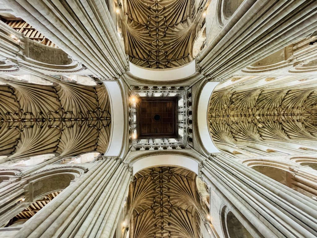 Ceiling, Norwich Cathedral, 1578 progress 