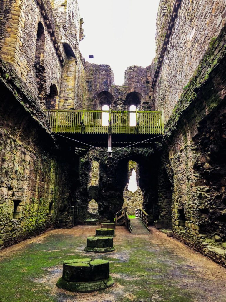 The ruins of Middleham Castle