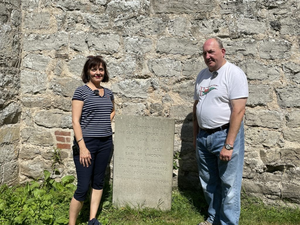 Battle of Stoke Field, local churchyard 