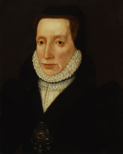 An oil painting of Margaret Douglas, best friend to Mary Howard