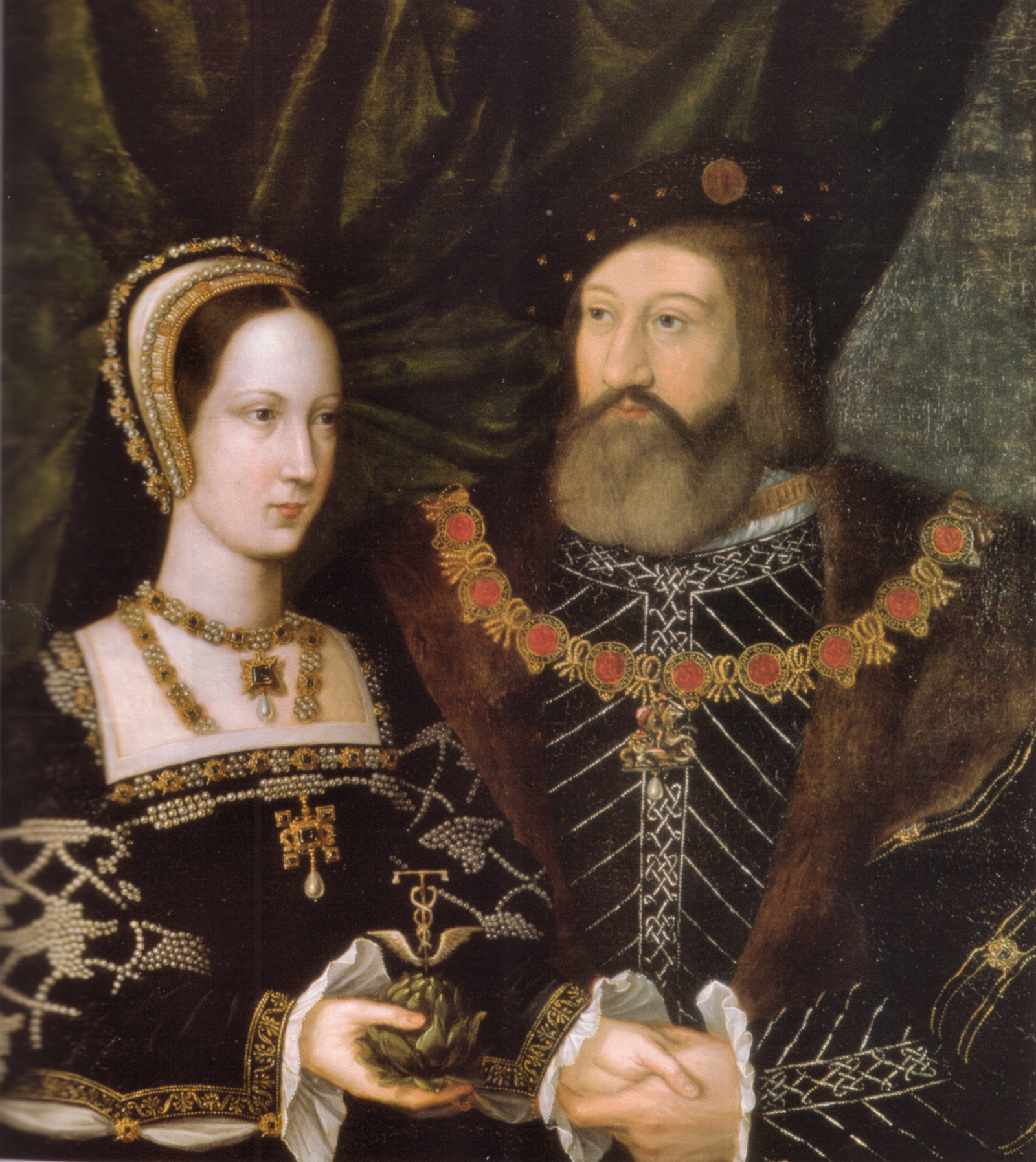 Charles Brandon and Mary Tudor live in Suffolk Place