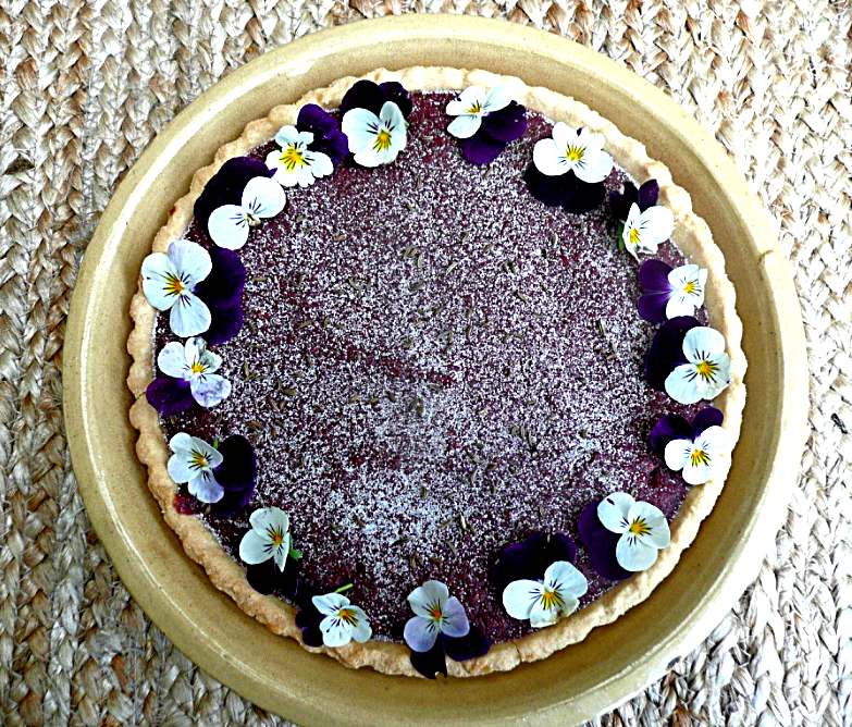 Prune Tart, a fine example of an Elizabethan recipe