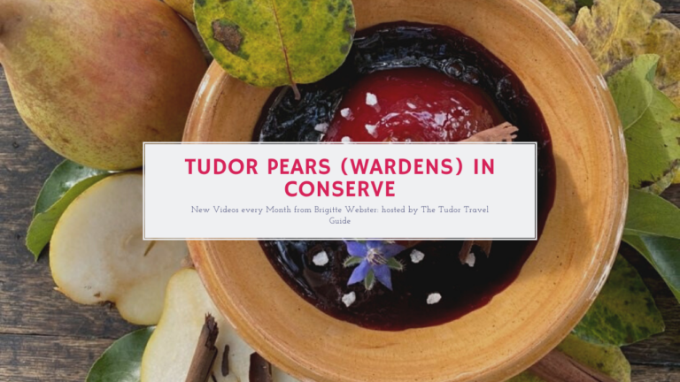 Luscious Tudor Pears In Conserve