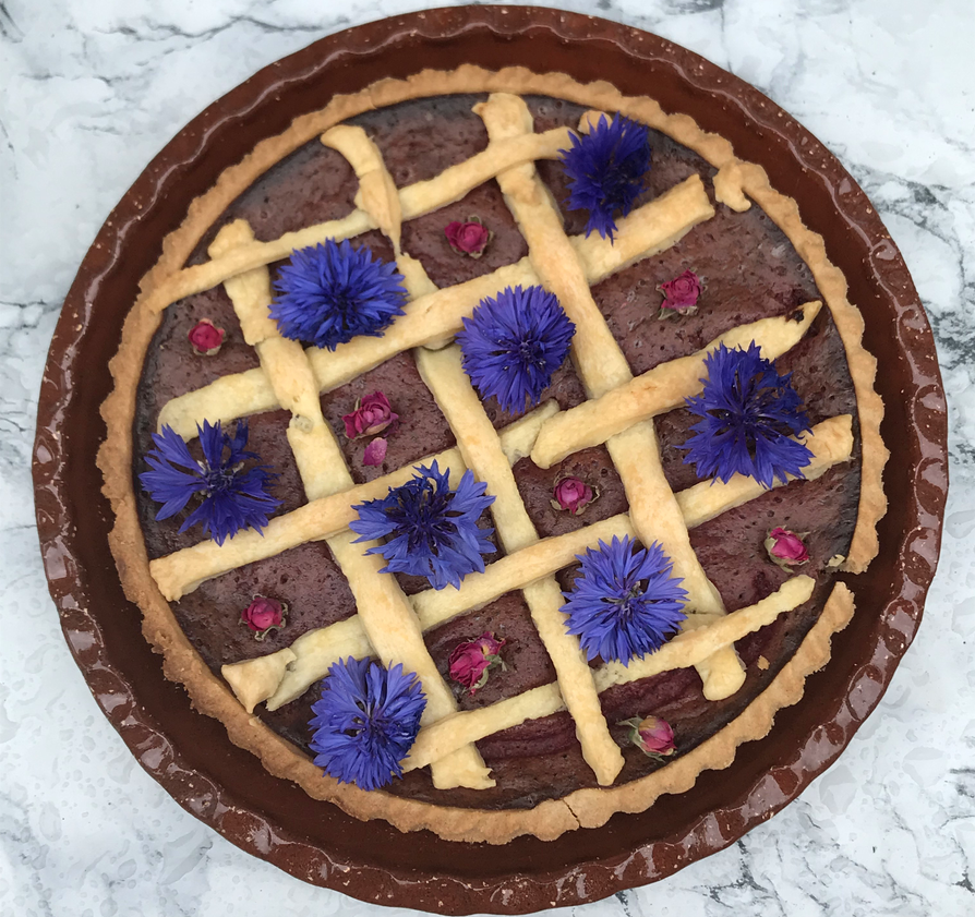 Plum Tart: a summer Tudor recipe