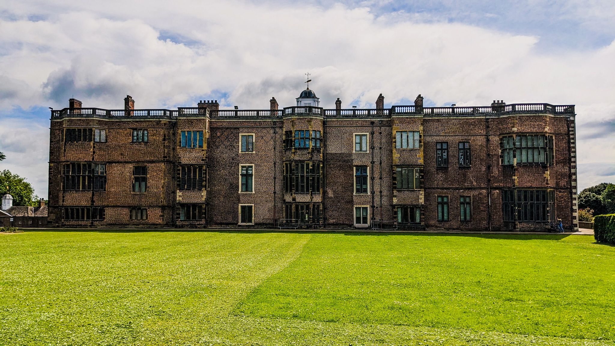 View of Temple Newsam from the west lawn
