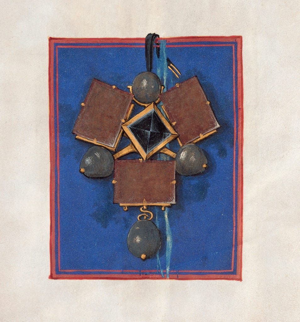 A sketch of The Three Brothers jewel