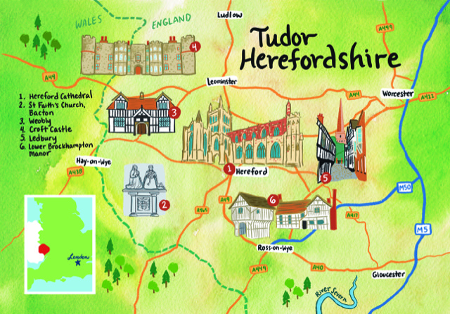 Tracing the Tudors Through Herefordshire: A Three-Day Journey Into England’s Border Past