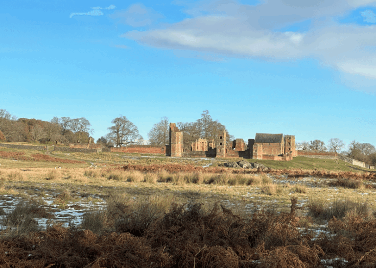 The ruins of Bradgate Park in Leicestershire.