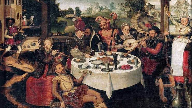Tudor feasting