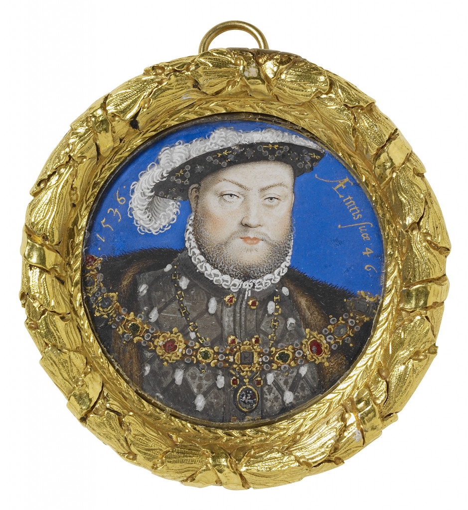 Henry VIII by Hans Holbein the younger, part of the Royal Collection Trust.