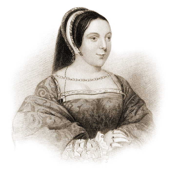 Margaret Tudor, engraved by Phillibrown.