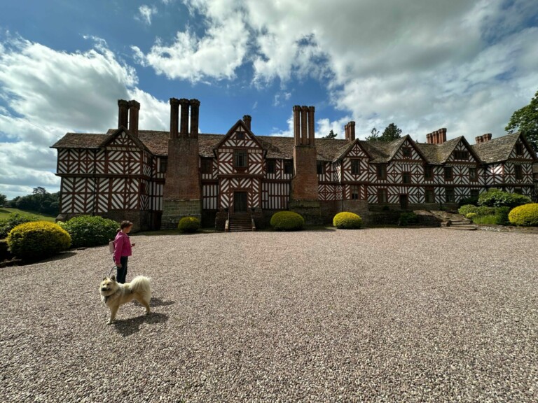 Built around 1560, Pitchford Hall is one of England’s finest examples of a half-timbered Elizabethan house.