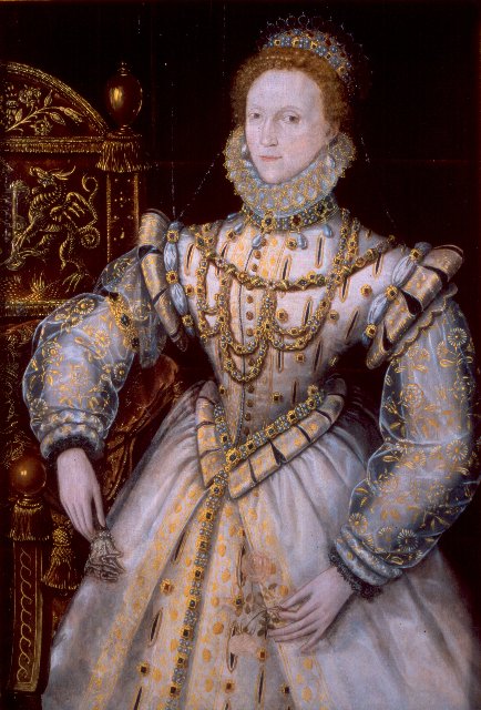 A portrait of Elizabeth I by an unknown artist