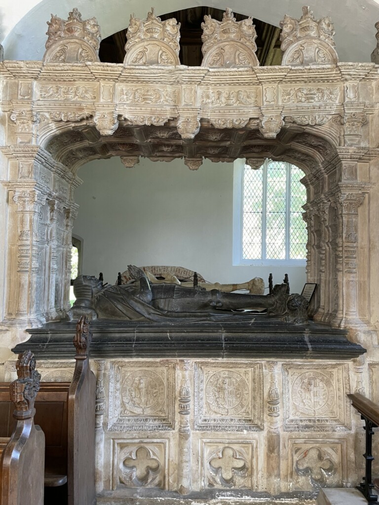 The Tomb of Lord Henry Marney in St Mary the Virgin, Layer Marney, Essex.